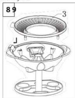 TRISTAR BQ2823 - Elektrisk grill - 8