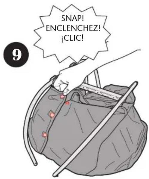 GRACO Glider Lite LX - Attaching Swing Arms - 7