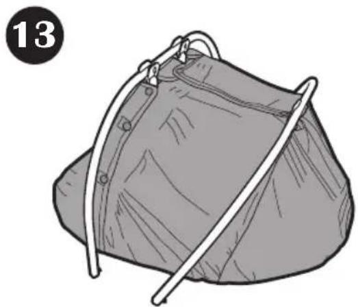 GRACO Glider Lite LX - Attaching Swing Arms - 11