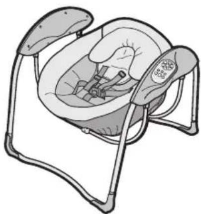 GRACO Glider Lite LX - Attaching Swing Arms - 13