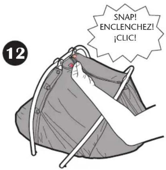 GRACO Glider Lite LX - Attaching Swing Arms - 10