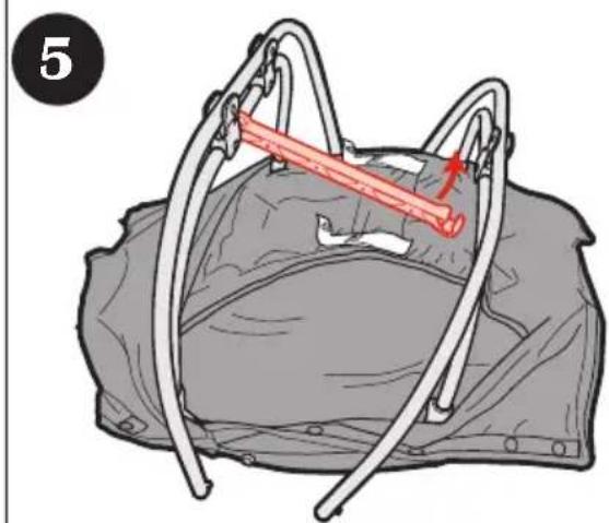 GRACO Glider Lite LX - Attaching Swing Arms - 3