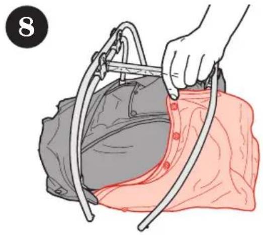 GRACO Glider Lite LX - Attaching Swing Arms - 6