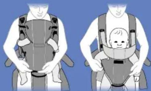 BabyBjörn Baby Carrier Miracle - PROCEDE DE LA SIGUIENTE MANERA - 9
