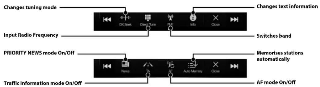 ALPINE X802DU - Radio/RDS Operation - 2