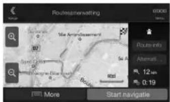 ALPINE X802DU - Een bestemming invoeren (alleen X902D/X802D-U/INE-W710D) - 2