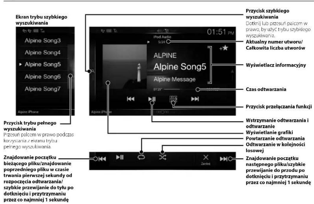 ALPINE X802DU - Obstuga odtwarzacza iPod/telefonu iPhone (Opcjonalne) - 1