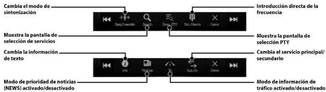 ALPINE X802DU - Funcionamento de DAB/DAB+/DMB - 2