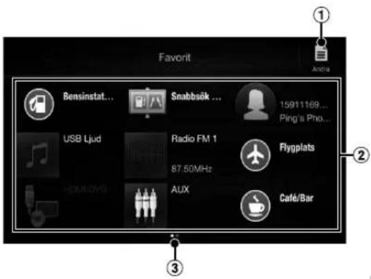 ALPINE X802DU - Funktionen Favorit - 1