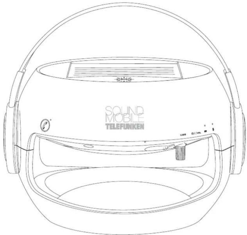 TELEFUNKEN TDBS500V - Haut-parleur solaire - 1
