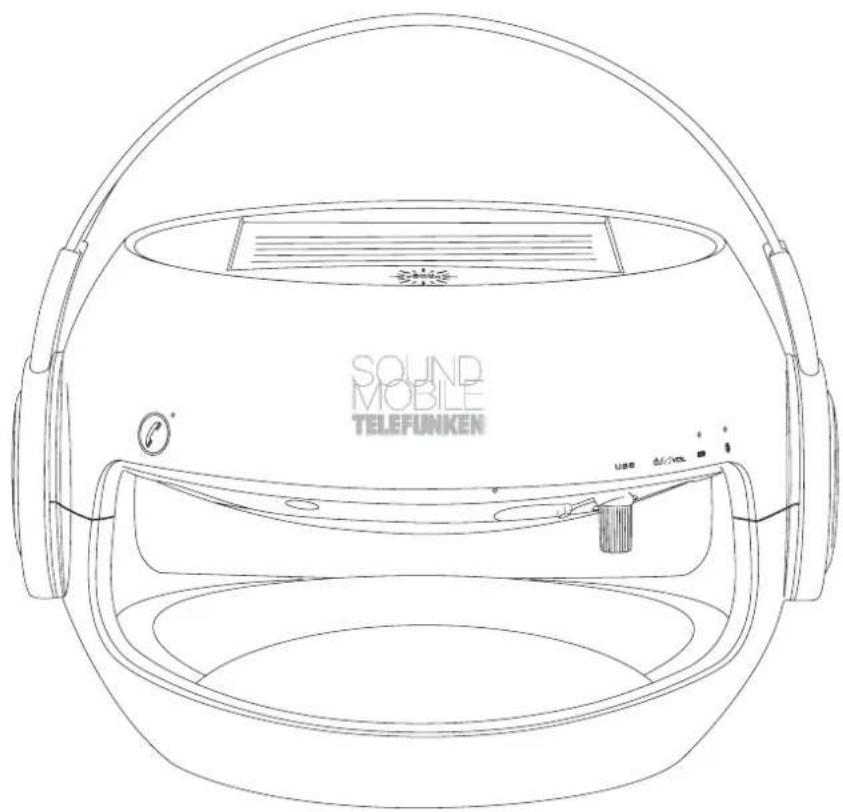 TELEFUNKEN TDBS500V - Solar Speaker - 1