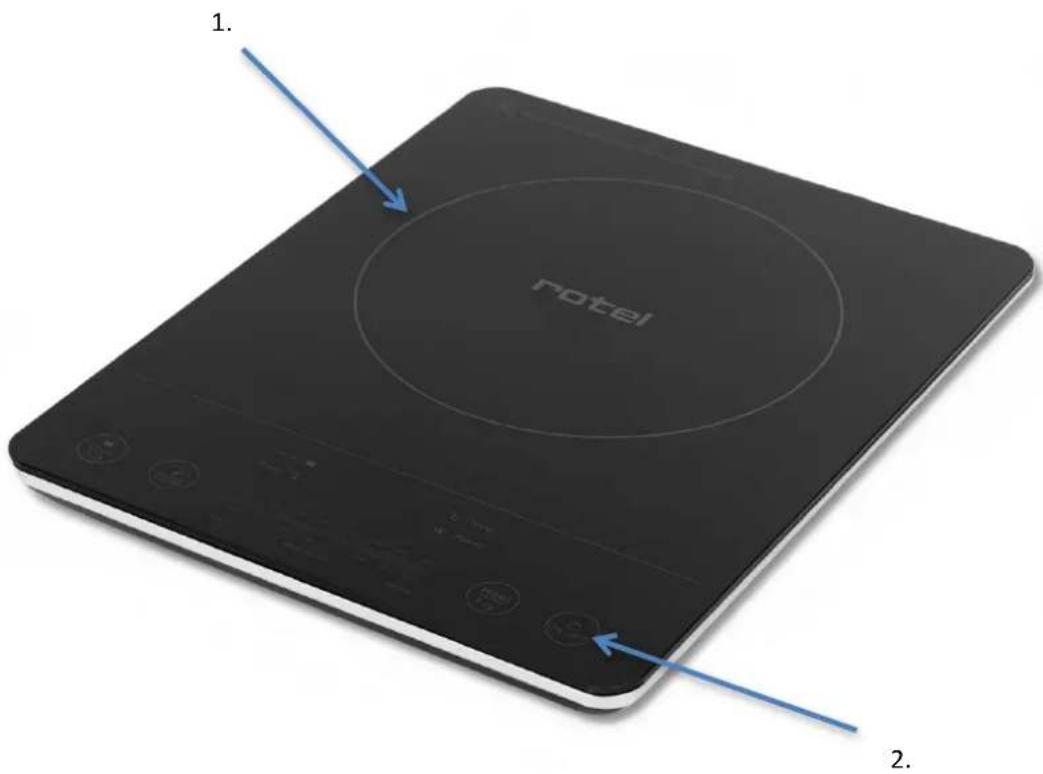 ROTEL U1119CH - • SCHEMATISCHE DARSTELLUNG - 1