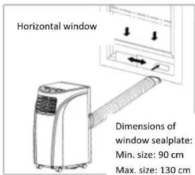 ROTEL U797CH1 - Installation of window sealplate - 2