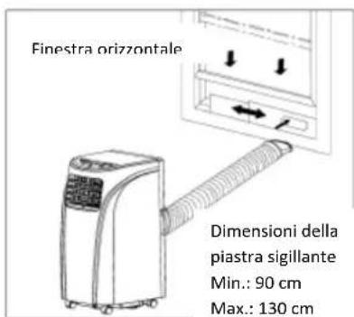ROTEL U797CH1 - Installazione della piastra sigillante per finestra - 2