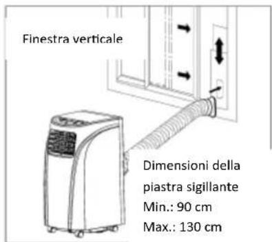 ROTEL U797CH1 - Installazione della piastra sigillante per finestra - 1