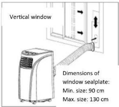 ROTEL U797CH1 - Installation of window sealplate - 1