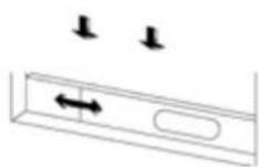 ROTEL U798CH1 - Installazione del kit per finestra - 1