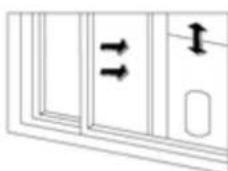 ROTEL U798CH1 - Installing the window sealing plate assembly - 2