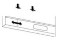 ROTEL U798CH1 - Fenster Einschub-Set Montage - 1