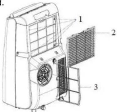 ROTEL U798CH1 - Cleaning of the filter screen - 1
