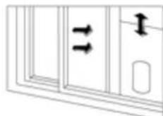 ROTEL U798CH1 - Installation du cadre d'étanchéité dans une fenêtre - 2