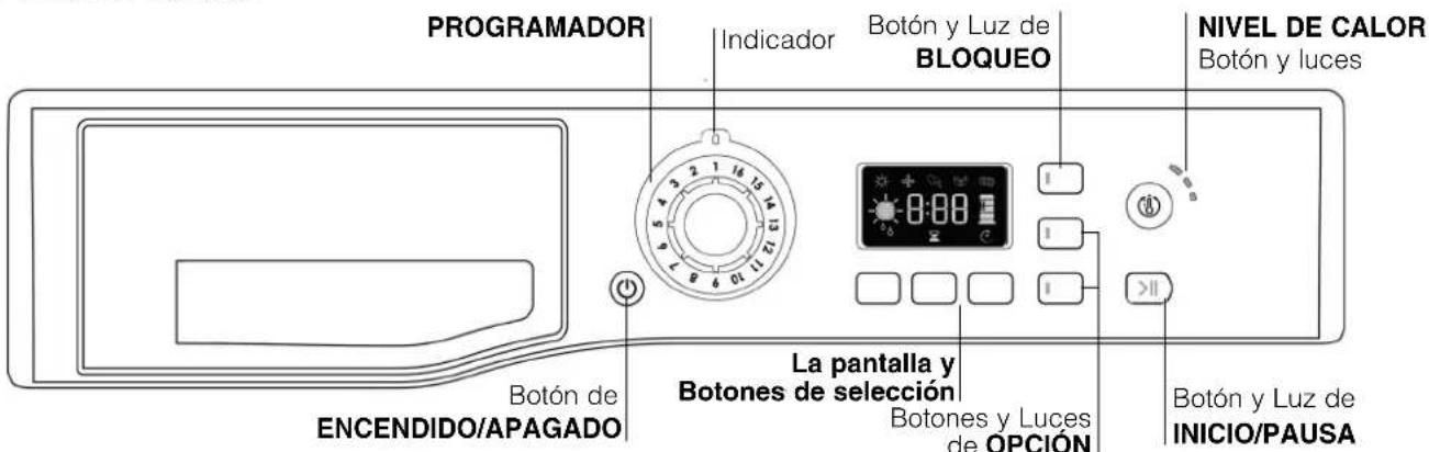 HOTPOINT TCF 87B 6HYN - Panel de control - 1