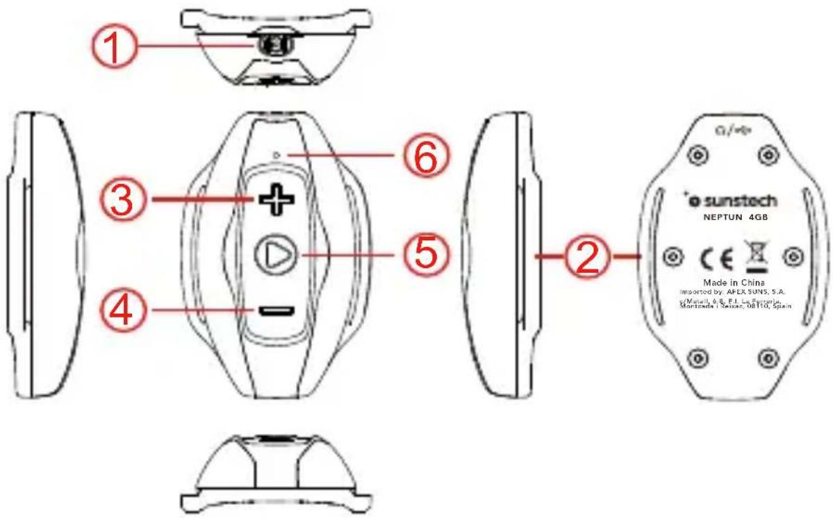 Sunstech Neptun - Appearance and Controls - 1