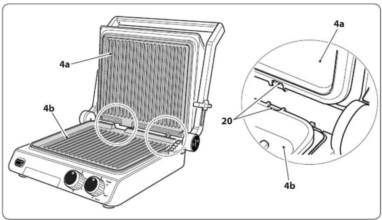 RGV Industrial Grill - Ausbau der platten - 2