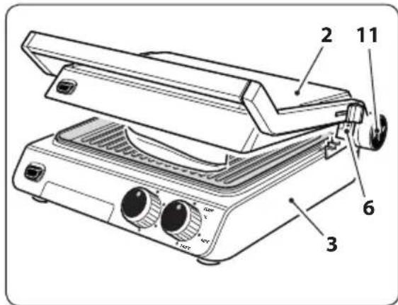 RGV Industrial Grill - High thickness foods cooking - 1