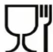 BOMPANI BO683MGN - EUROPEAN REGULATION No 1935/2004 - materials in contact with food. - 1