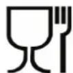 BOMPANI BO693VBN - EUROPEAN REGULATION No 1935/2004 - materials in contact with food. - 1