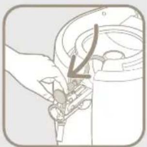 SEB YY2796FD - Installer le fût "Compatible Beertender" à l'intérieur du système - 5