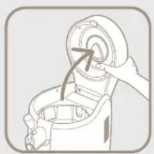 SEB YY2796FD - Installer le fût "Compatible Beertender" à l'intérieur du système - 2