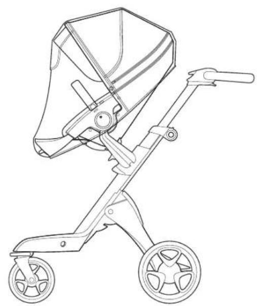 STOKKE Xplory New - Mosquito Net and Rain Cover - 2