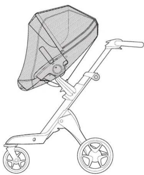 STOKKE Xplory New - Mosquito Net and Rain Cover - 1