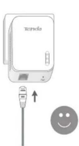 Tenda PH3 - P3: Um adaptador falhou ao se conectar à rede de linha elétrica depois de movê-lo para um novo local. O que devo fazer? - 2