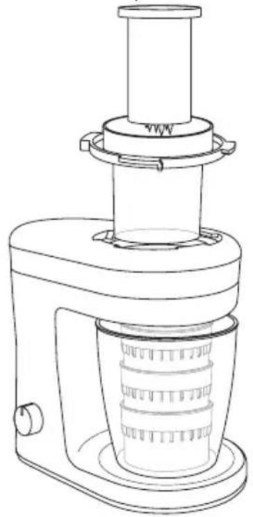 RUSSELL HOBBS Ultimate Spiralizer 2381056 - Säilytä seuraayalla tayalla: - 1