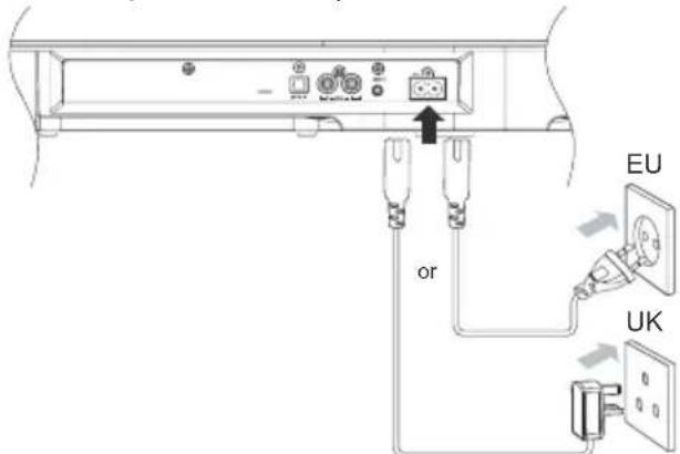 MAXELL MXSB252BT - Connexion à l'alimentation - 1