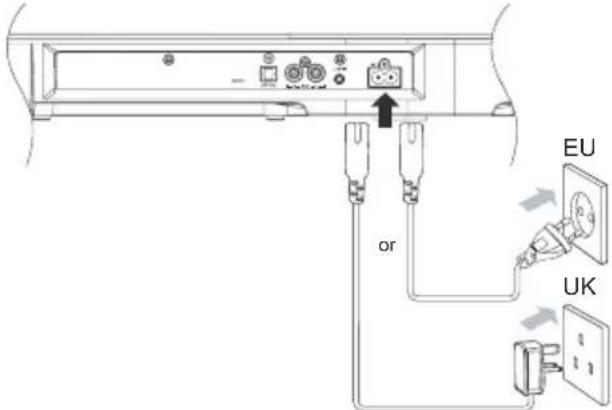 MAXELL MXSB252BT - Anschluss an die Stromversorgung - 1