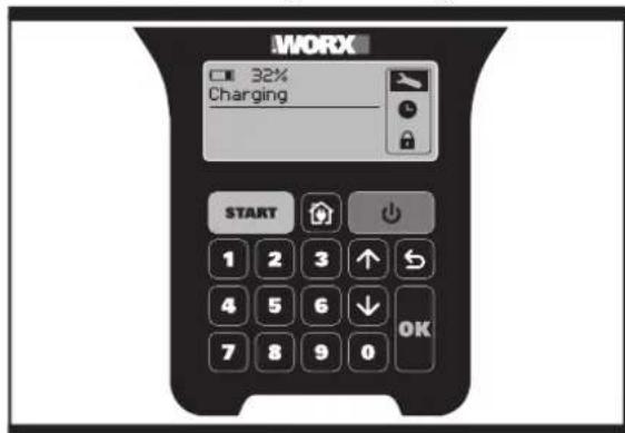 WORX Landlord M1200 i - Battery life - 2