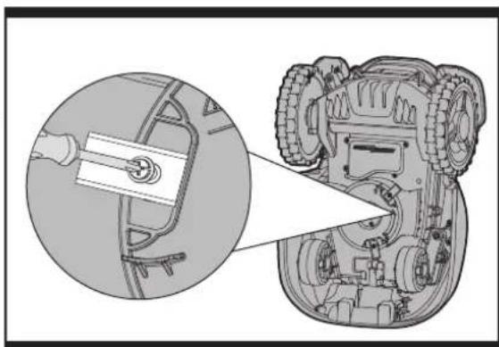 WORX Landlord M1200 i - Substitua as Iåminas (Ver Fig. K) - 1