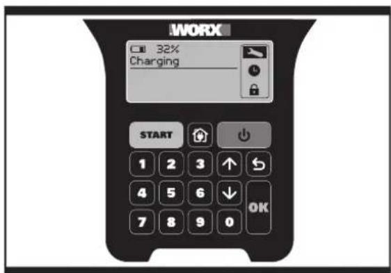 WORX Landlord M1200 i - So laden Sie den Akku manuell auf, ohne das - 2