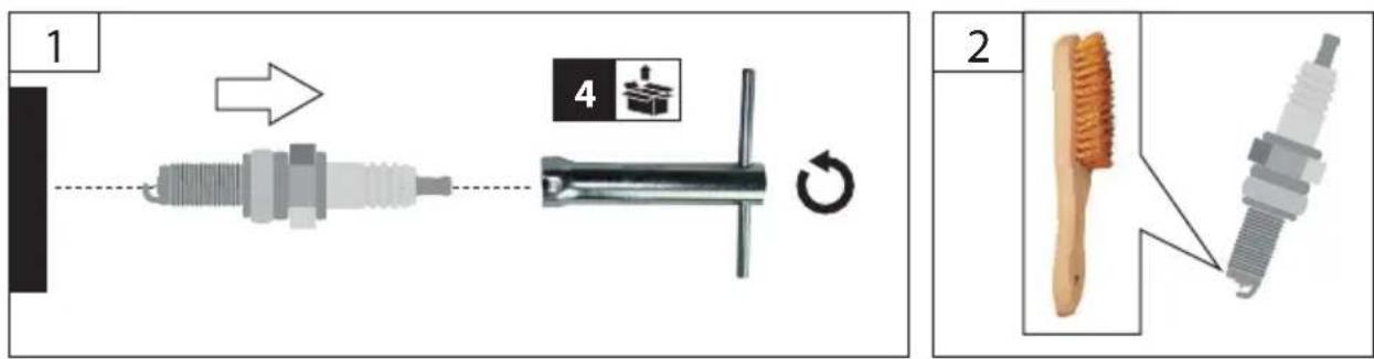 Güde Big Wheeler 5101 8in1 - DE Ölstand kontrollieren - 64