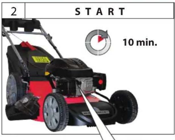 Güde Big Wheeler 5101 8in1 - DE Ölstand kontrollieren - 59