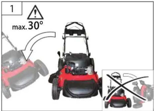 Güde Big Wheeler 5101 8in1 - DE Ölstand kontrollieren - 67