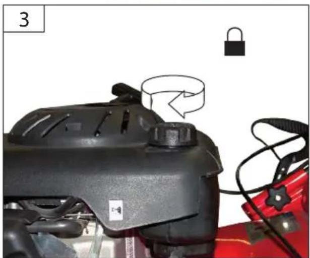 Güde Big Wheeler 5101 8in1 - DE Ölstand kontrollieren - 13