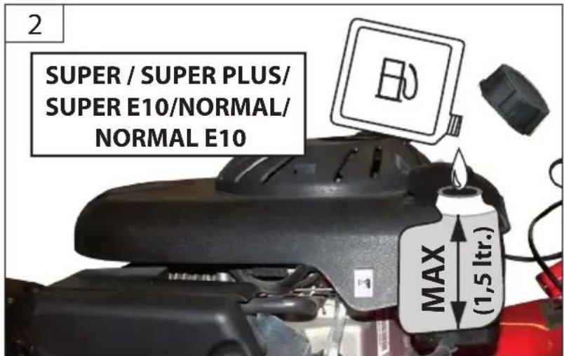 Güde Big Wheeler 5101 8in1 - DE Ölstand kontrollieren - 12