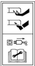 Wolf Garten S 3800 E - Significado dos sintobolos - 3
