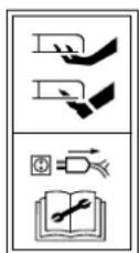 Wolf Garten S 3800 E - Meaning of the symbols - 3