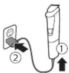 PHILIPS Multigroom MG5720 - Besleme ünitesiyle şarj etme - 1